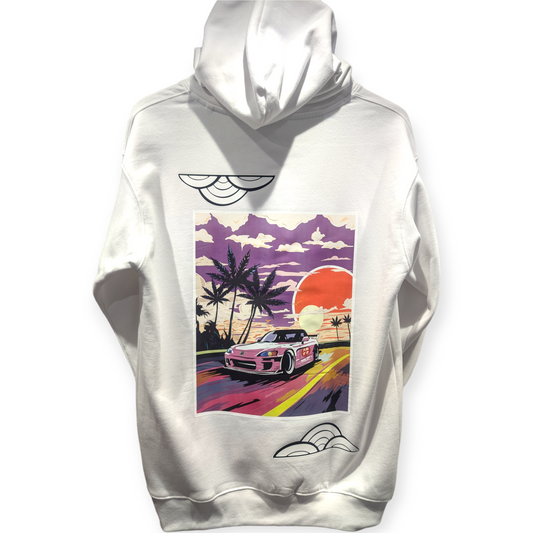 The JDM Hoodie White