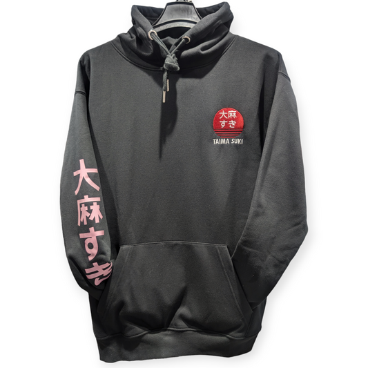 Hannya Haze Hoodie Black (Embroidered)