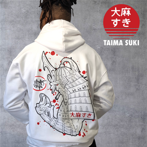 The Last Blunt Hoodie White