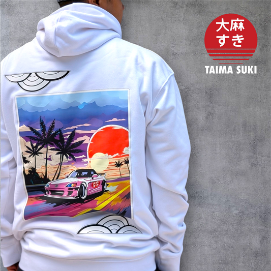 The JDM Hoodie White
